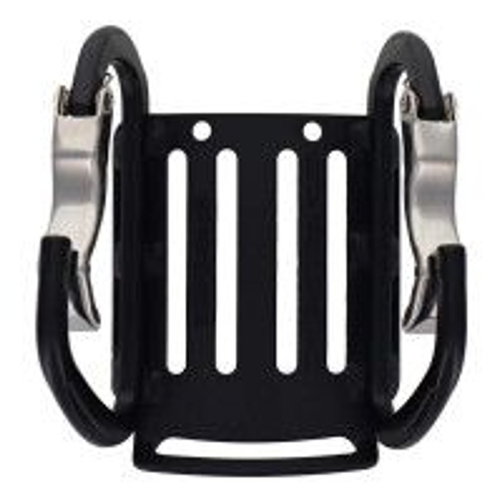 DBLTACT 軽量アルミツールフックダブル＜湾曲ゲート×爪付き＞　マットブラックDT-ABW-812B, ブラック, DT-ABW-812B