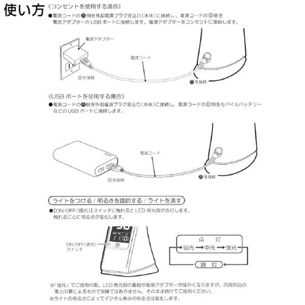 ＬＥＤスタンドライト（デジタル表示付）, その他カラー１, その他サイズ１