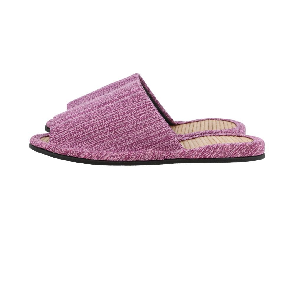 竹中敷きスリッパ, パープル, Mサイズ