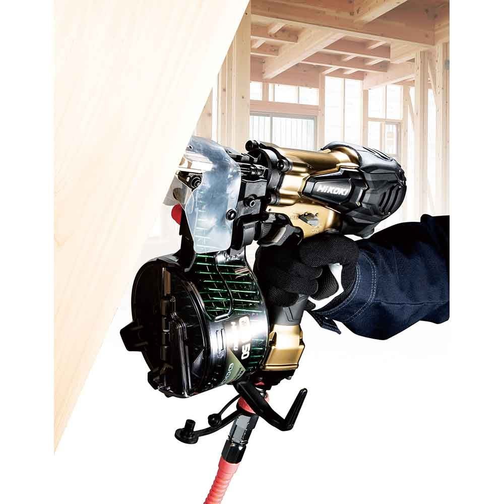 ハイコーキ　HiKOKI 高圧ロール釘打機 NV50HR2 (S), ハイゴールド, NV50HR2 (S)