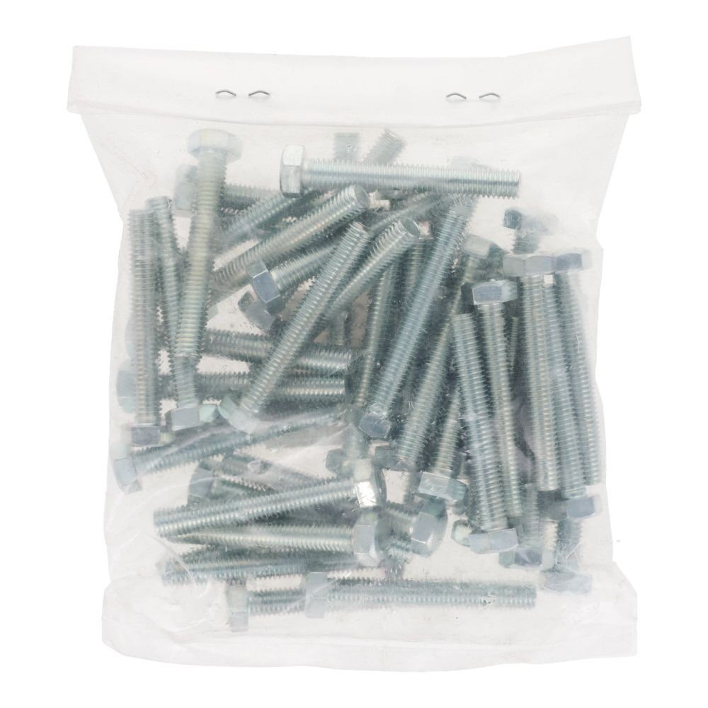 ユニクロ　六角ボルト　Ｍ５&times;３５　５０入, ボルト, 50個入り