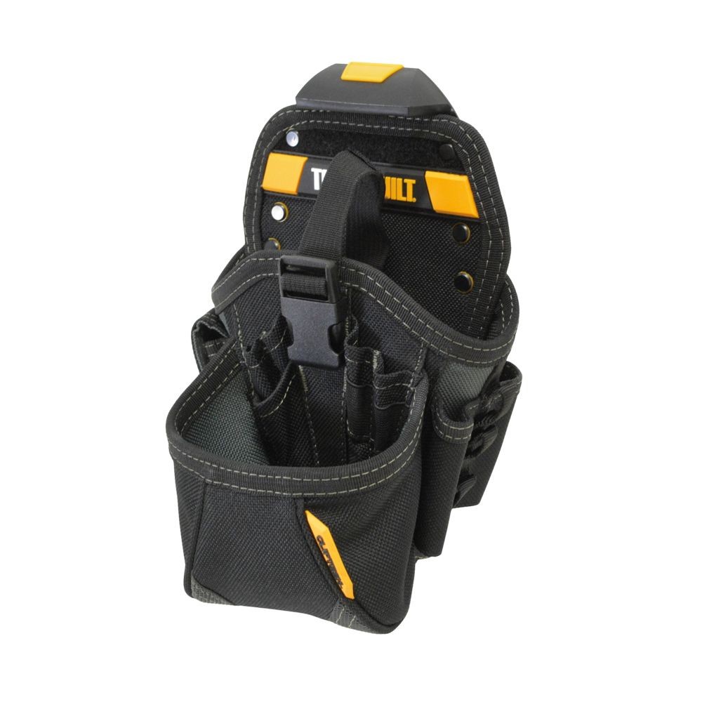 TOUGHBUILT（タフビルト）　ドリルホルスター　TB-CT-20-LX　電動ドリルホルダー　工具ポーチ　15ポケット, 黒, TB-CT-20-LX