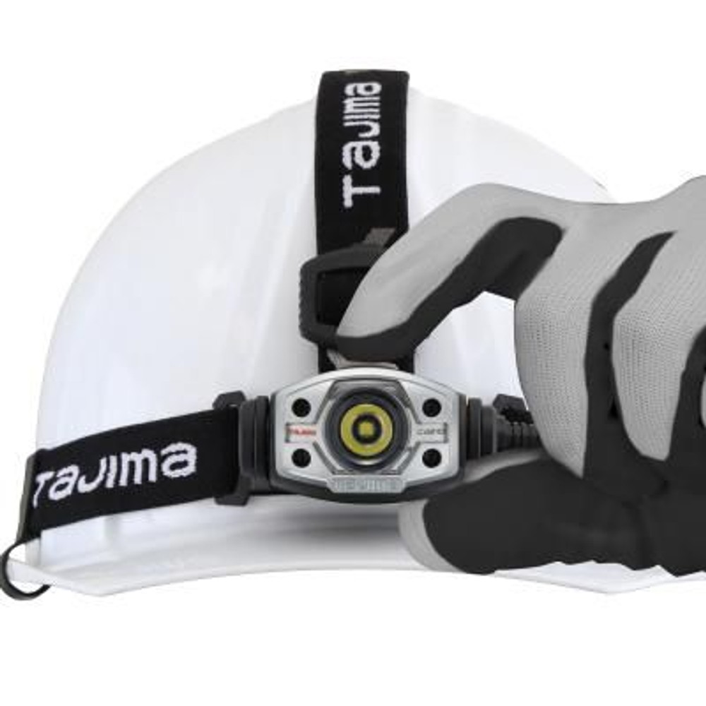 TAJIMA（タジマ） 　ヘッドライト CD 420lm 大径照射 3718セット　LE-C421D-SP, ブラック, 420lm