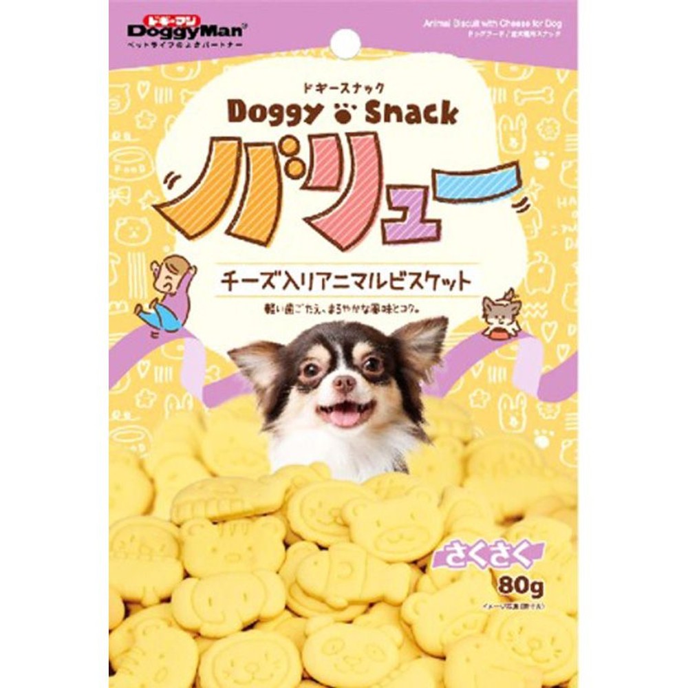 ドギーＳバリュー　チーズ入りアニマルビスケット　80ｇ, その他カラー１, その他サイズ１