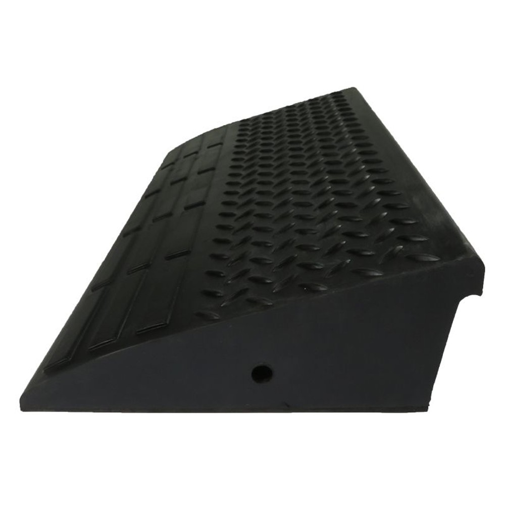 ゴム段差プレート （4t耐荷重）, 黒, 600x95mm