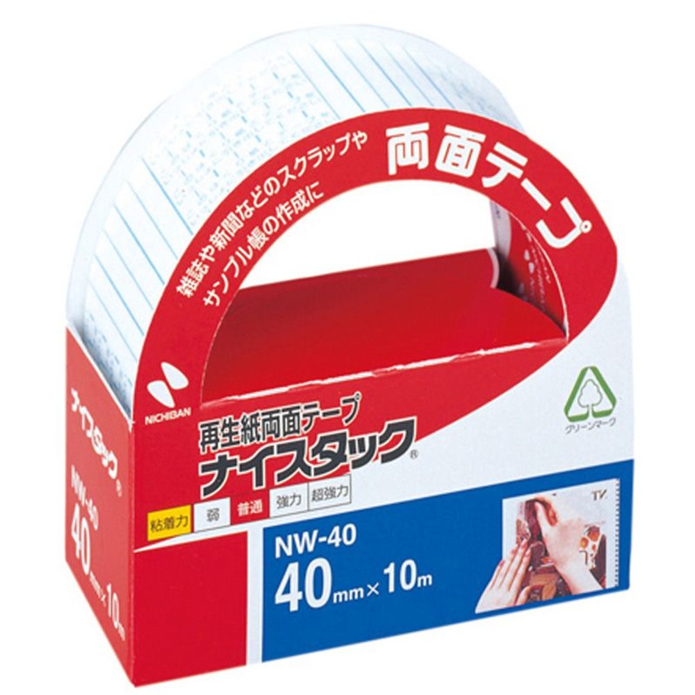 ニチバン　ナイスタック　NW-40, 一般タイプ, 40mm&times;10m