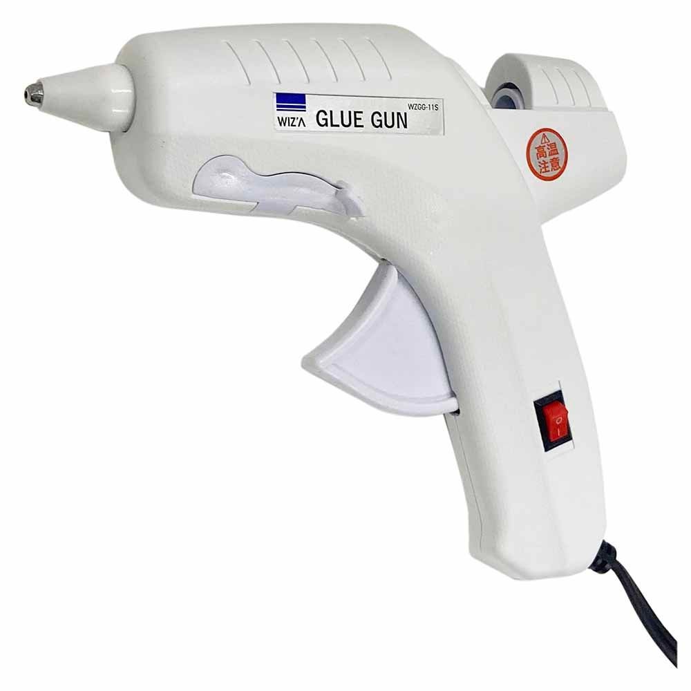 WIZ'A ウィザ スイッチ付きコード式グルーガン &phi;11.0?11.6mm WZGG-11S, ホワイト, 11.0-11.6mm