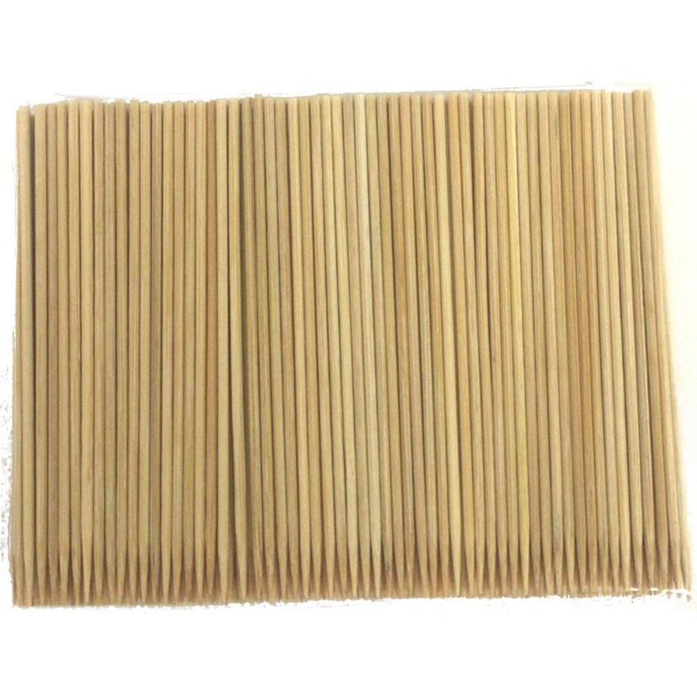 まるき　ぎんなん串　えび串　500本入, 木目（9cm）, 9cm