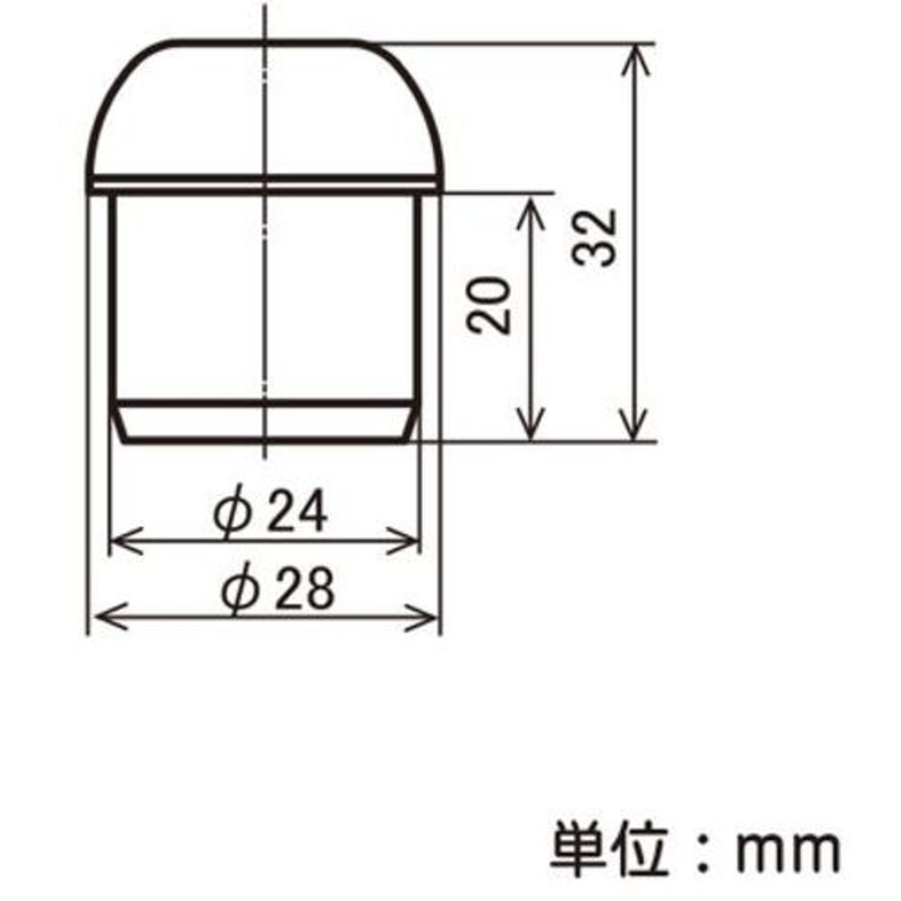 YAZAKI 矢崎加工 ゴムキャップインナー S EF-1201 S, ブラック, EF-1201-S