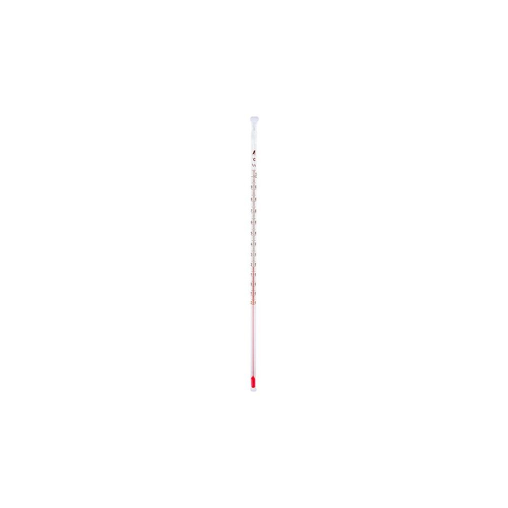 棒状温度計ガラス製H-1F -20~105&deg;C 30cmフッ素樹脂コート, 73217, 30cm