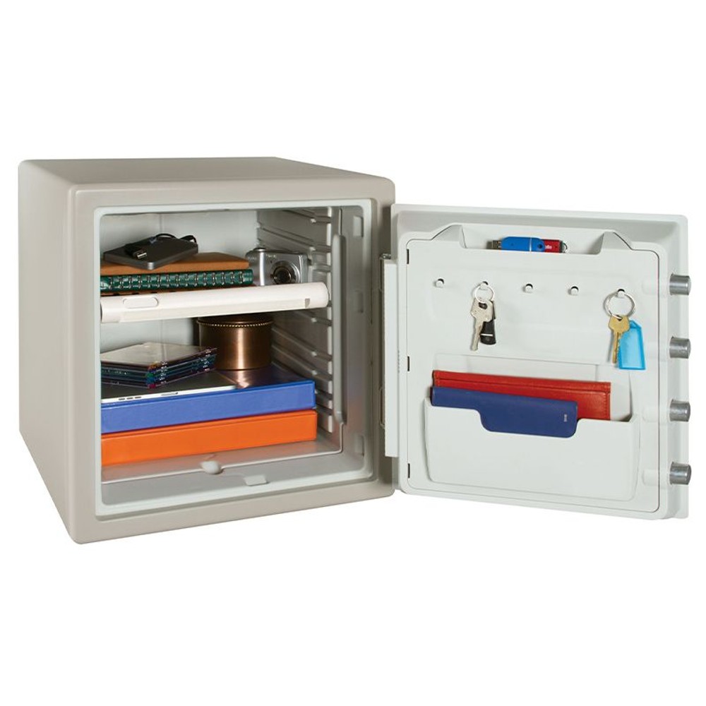 【開梱・設置費込】セントリー耐火金庫  JF123ET テンキー式 1時間耐火 33.6L【メーカー直送・代引不可】, タブグレー, 33.6L