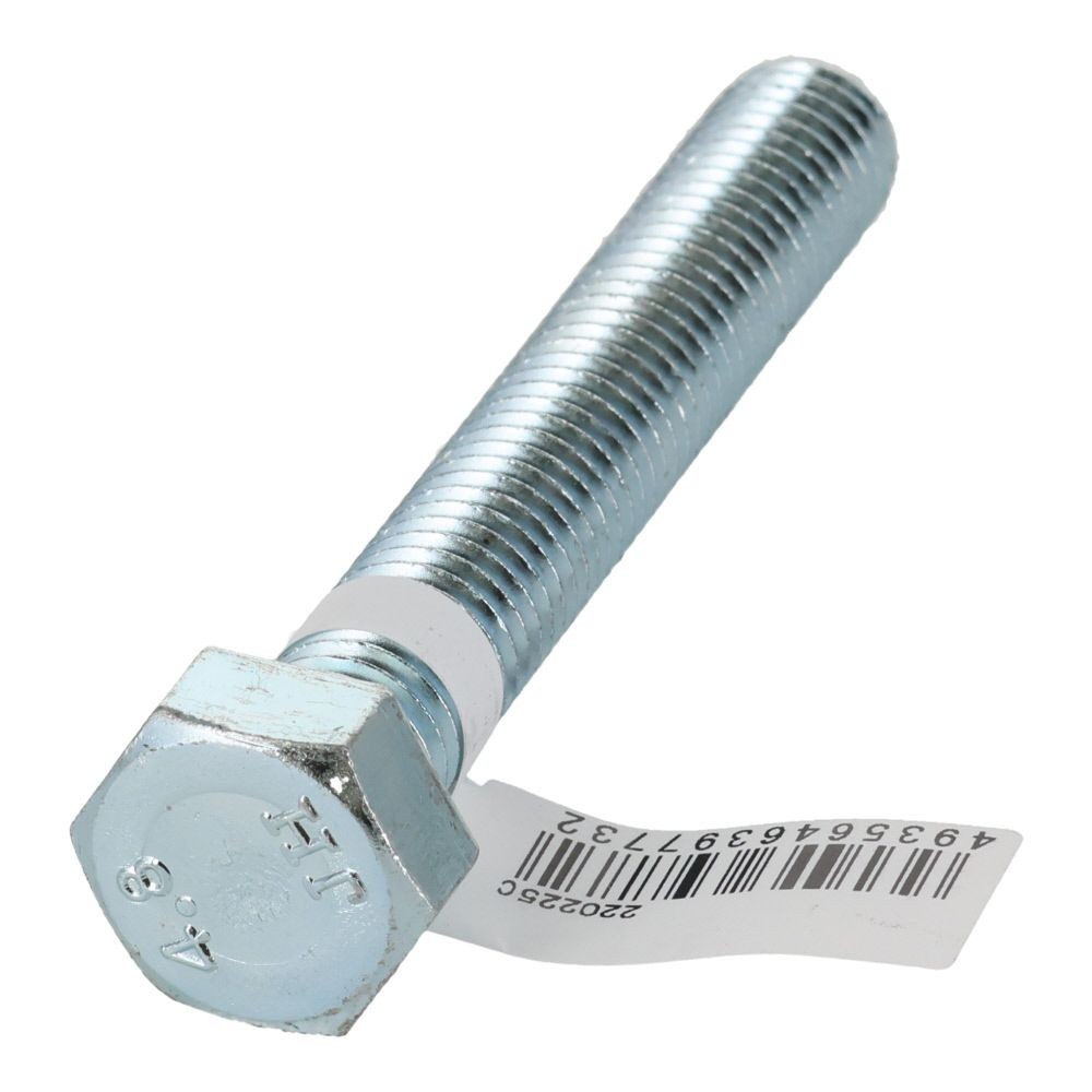 六角ボルト　ユニクロ　全ねじ　Ｍ１２&times;８０, 全ねじ, M12&times;80