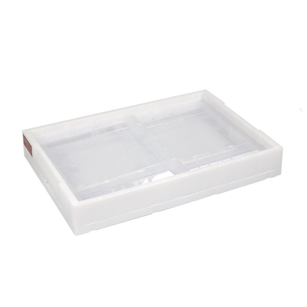 折りたたみコンテナ　クリア, クリア（小）, 小