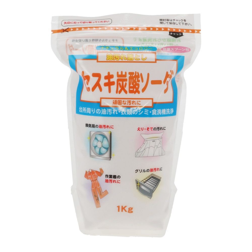 セスキ炭酸ソーダ　1kg, 白, 1kg
