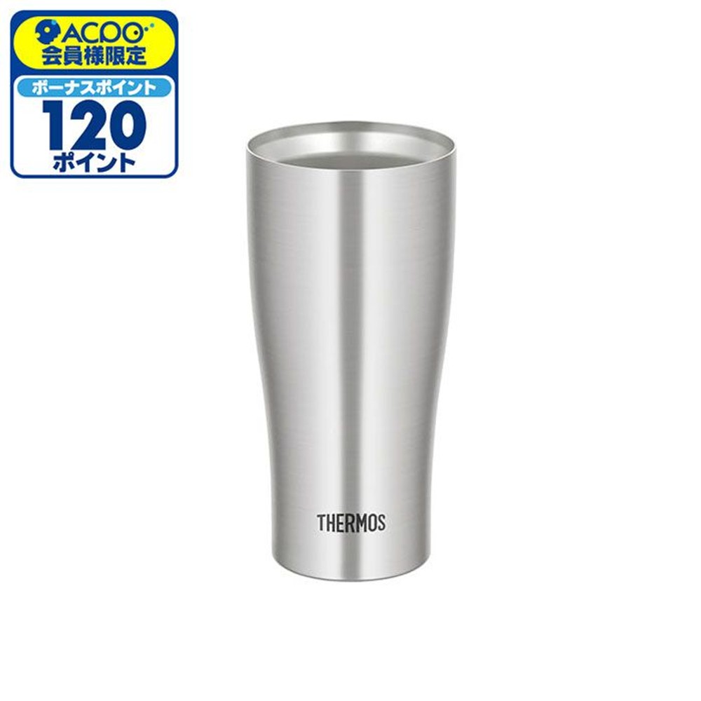 サーモス　真空断熱タンブラー ＪＤＹー４２０ Ｓ, ステンレス, 420ml