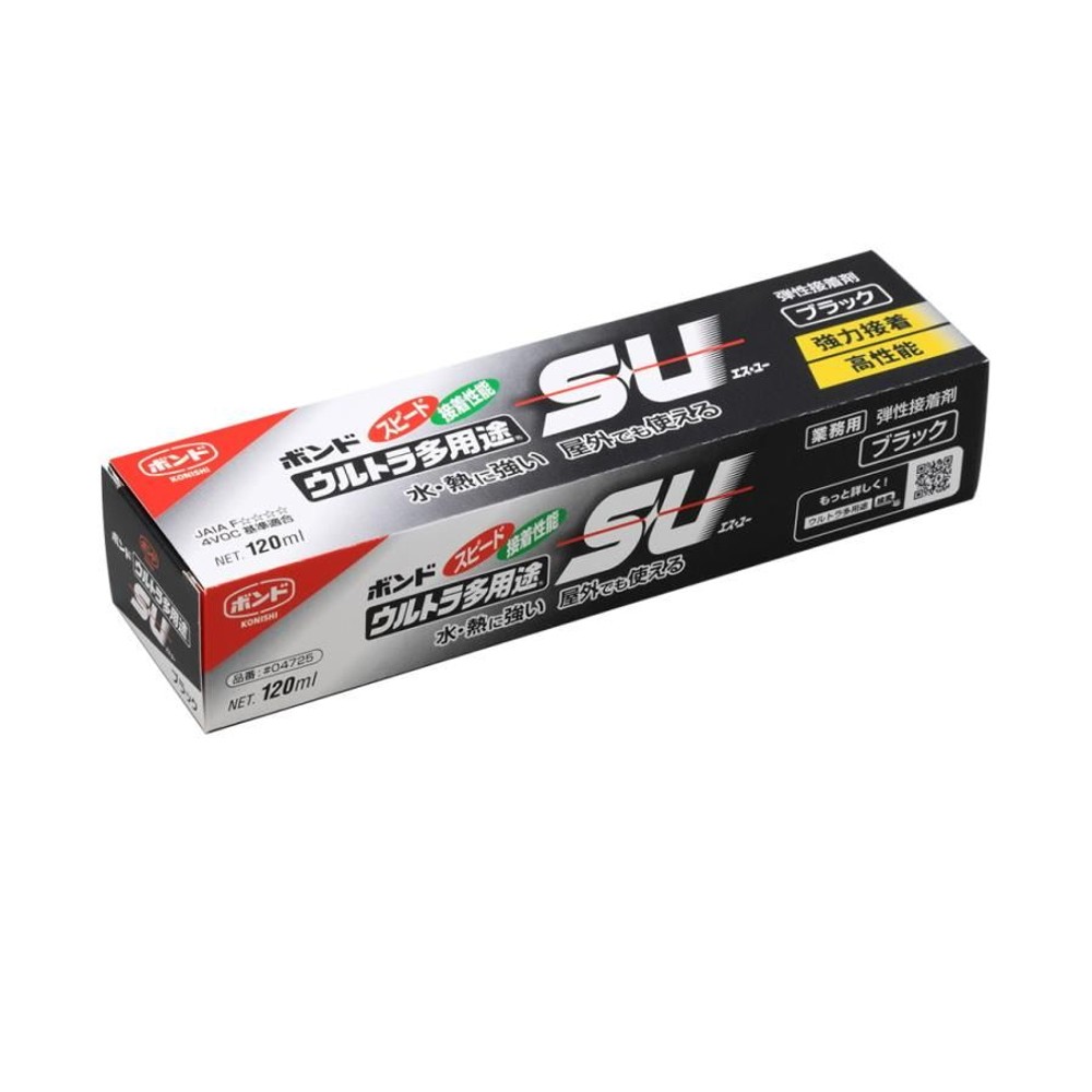 コニシ　ボンド ウルトラ多用途ＳＵ 120ml ブラック, ブラック, 120ml