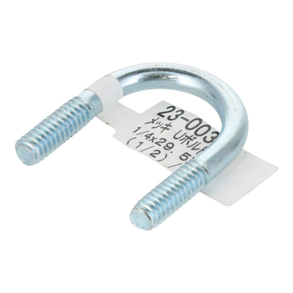 ユニクロ　Ｕボルト　Ｗ１／４&times;２９．５&times;３６, ボルト, W1／4&times;29.5&times;36