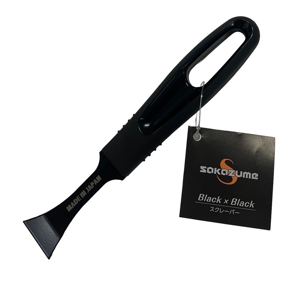 坂爪製作所（SAKAZUME） ＢＢスクレーパー　スリム　２５ｍｍ　Ｒ BBS-25R, ブラック, 25mm