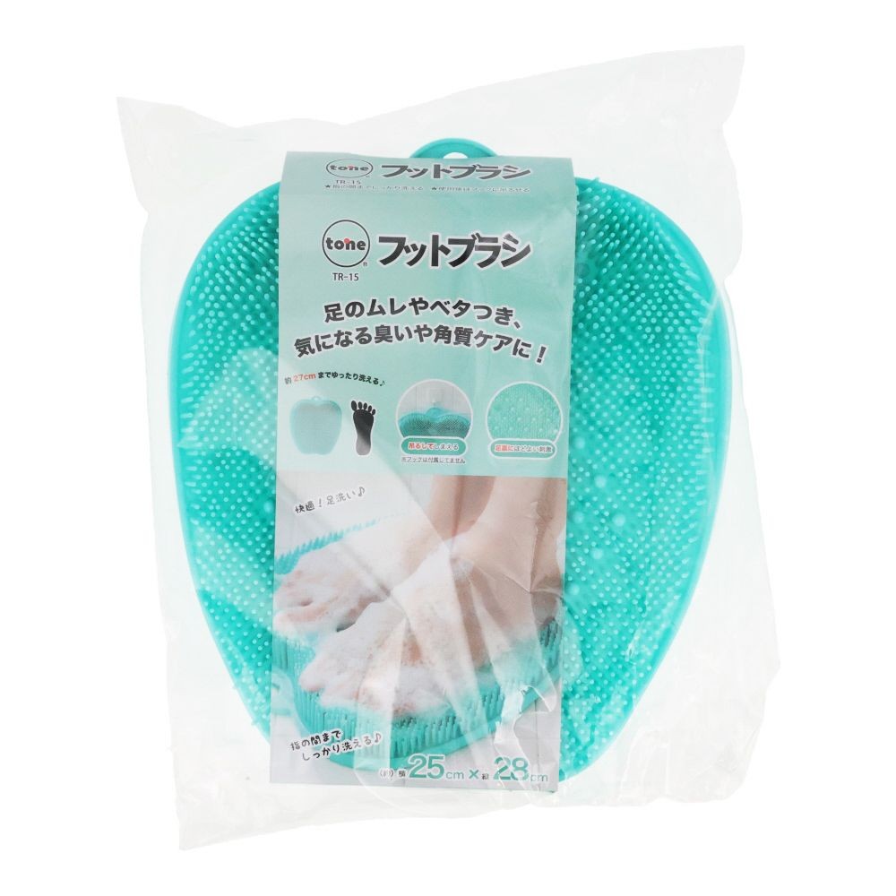 フットブラシ　グリーン