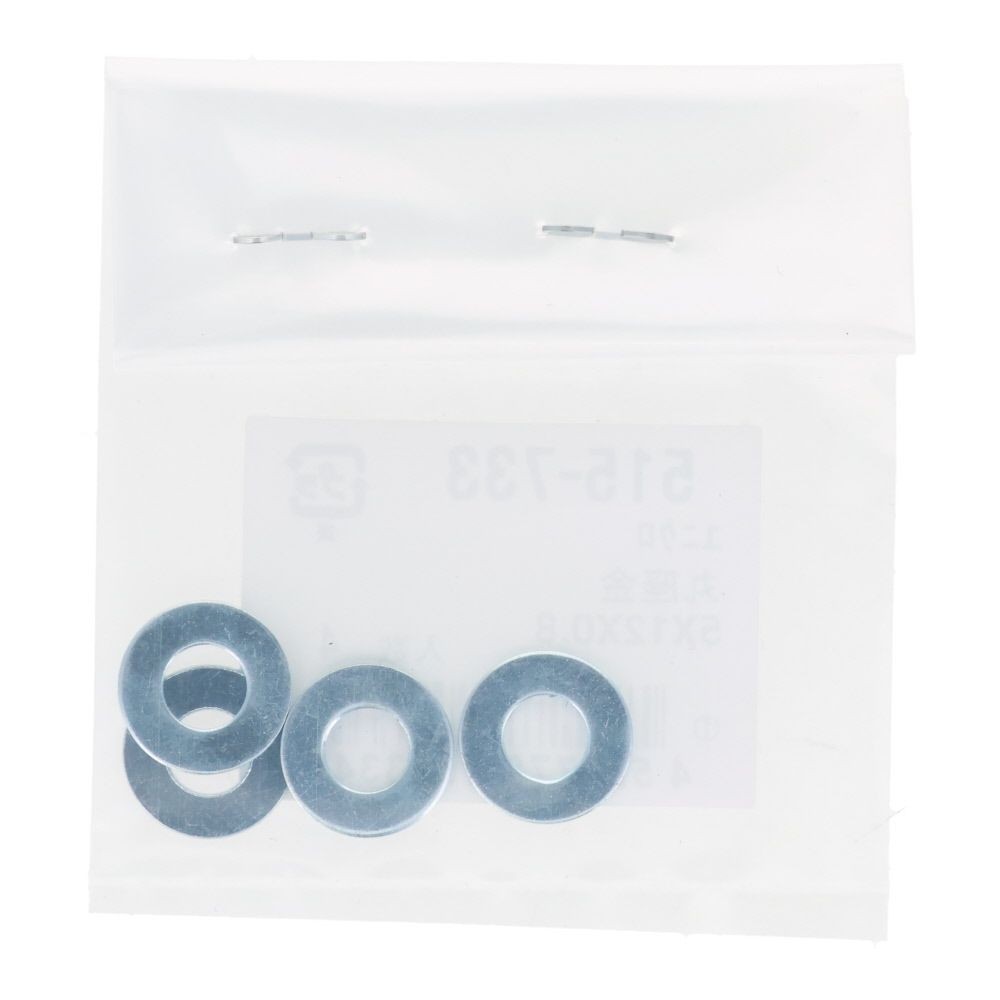 ＯＨＳＡＴＯ　ユニクロ　丸座金　５&times;１２&times;０．８, 丸座金, 5&times;12&times;0.8