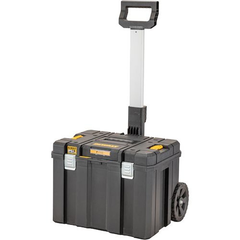 DEWALT/デウォルト システムツールボックス TSTAK2.0 ティースタックモバイルツールボックス DWST83347-1, 黒/黄, DWST83343-1