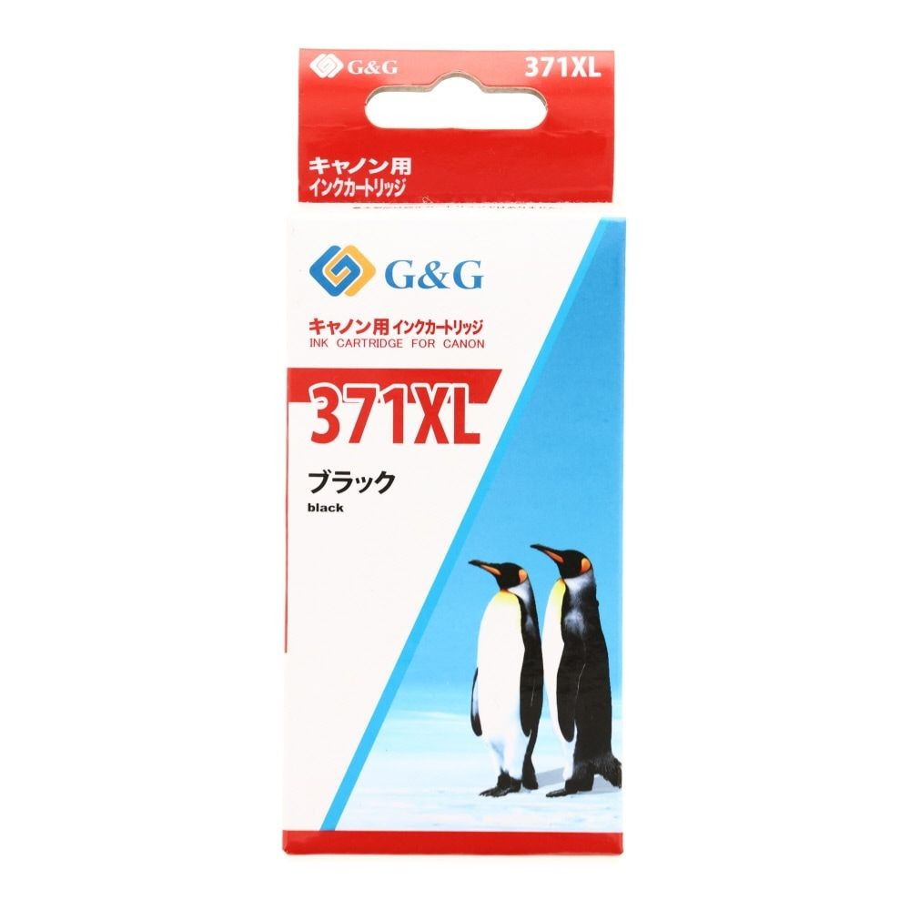 日本ナインスター　汎用インクＢＣＩー371ＸＬＢＫ互換, ブラック, キャノン用