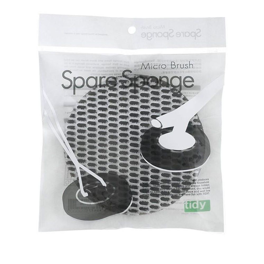 ティディ tidy バス・ハンディスポンジ共通スペア, ハンディスポンジ共通スペア, 幅27&phi;&times;高さ27mm