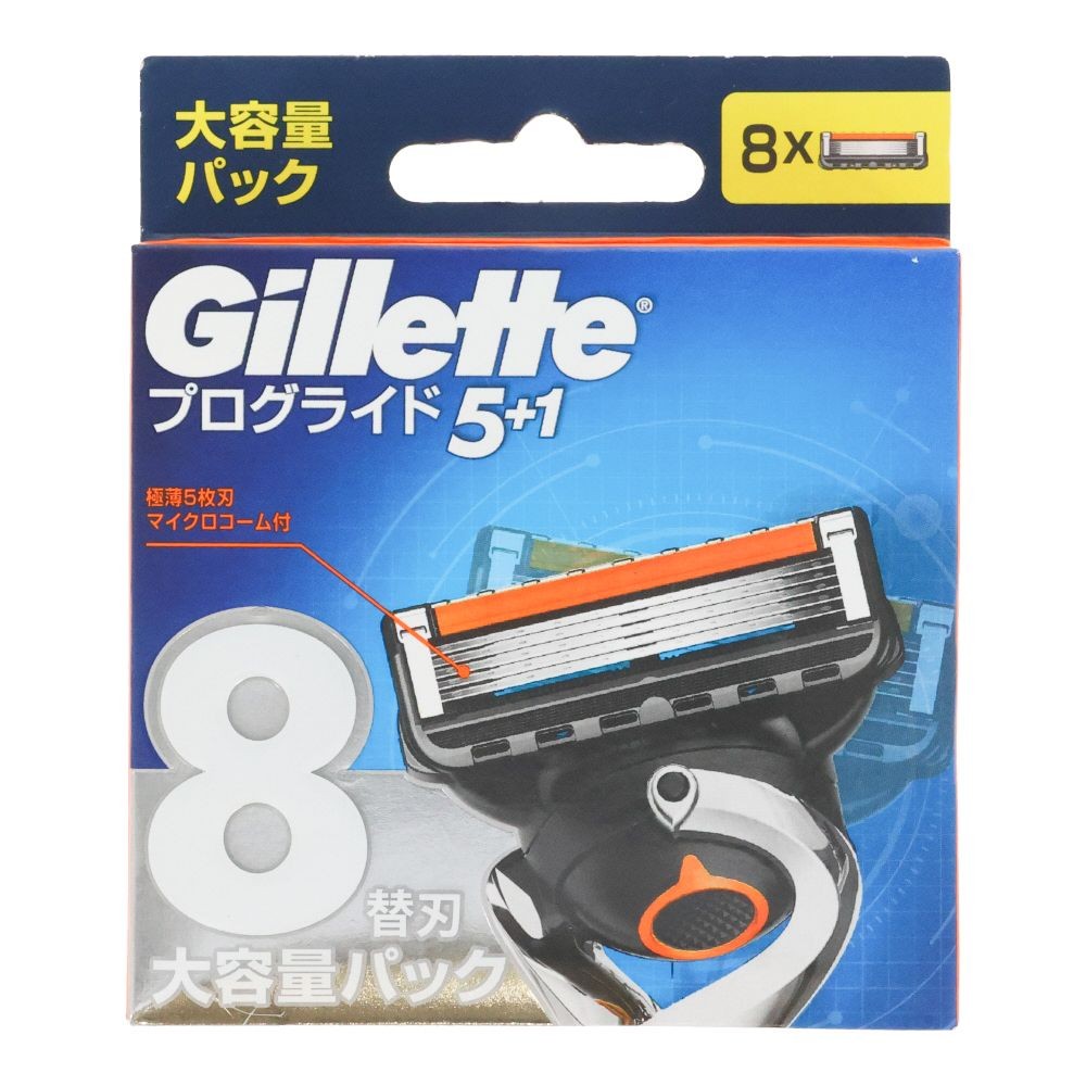 Ｐ＆Ｇ　ジレット　プログライドマニュアル　替刃　８個入, 替刃, 8個入