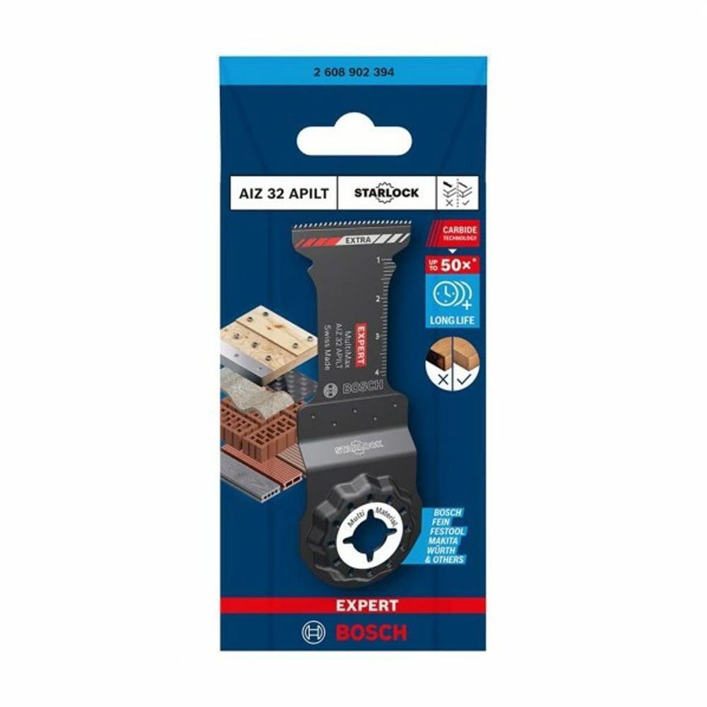 ボッシュ 木材金属用超硬ブレード AIZ32APILT, ブラック, 刃幅32mm&times;刃長45mm