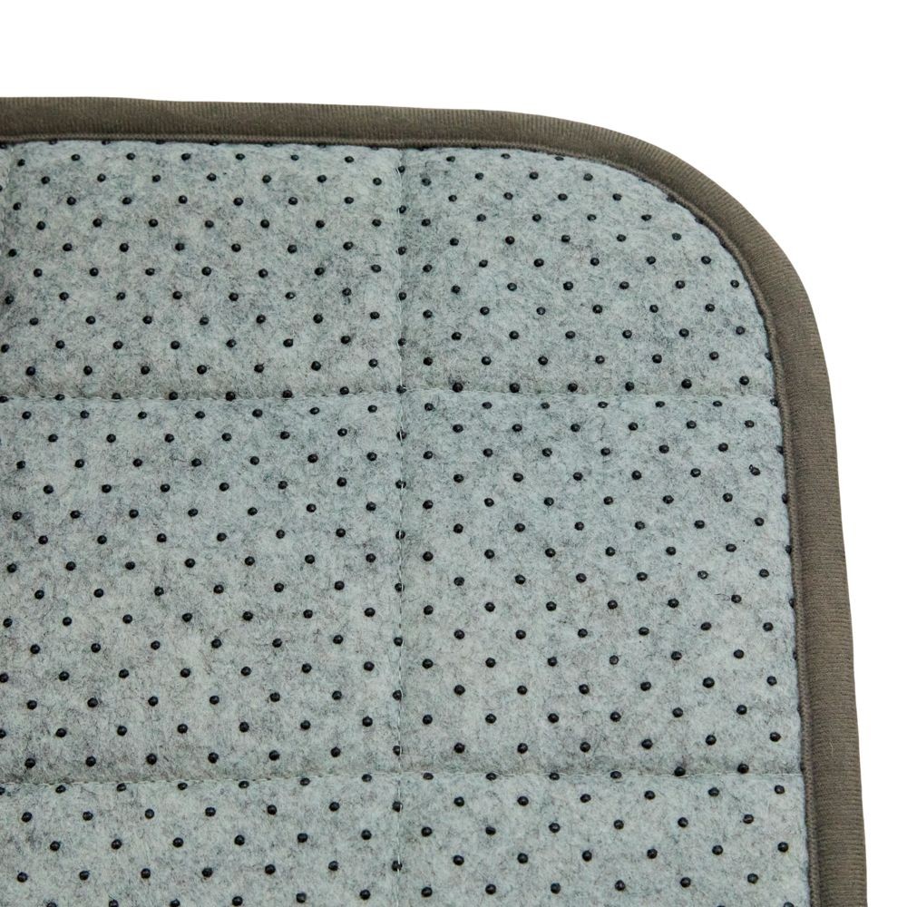 WIZ'A　ウィザ　ダニの増殖を抑制するラグ　２２０Ｘ２２０　ＧＹ　２５幾何, グレー, 220&times;220cm