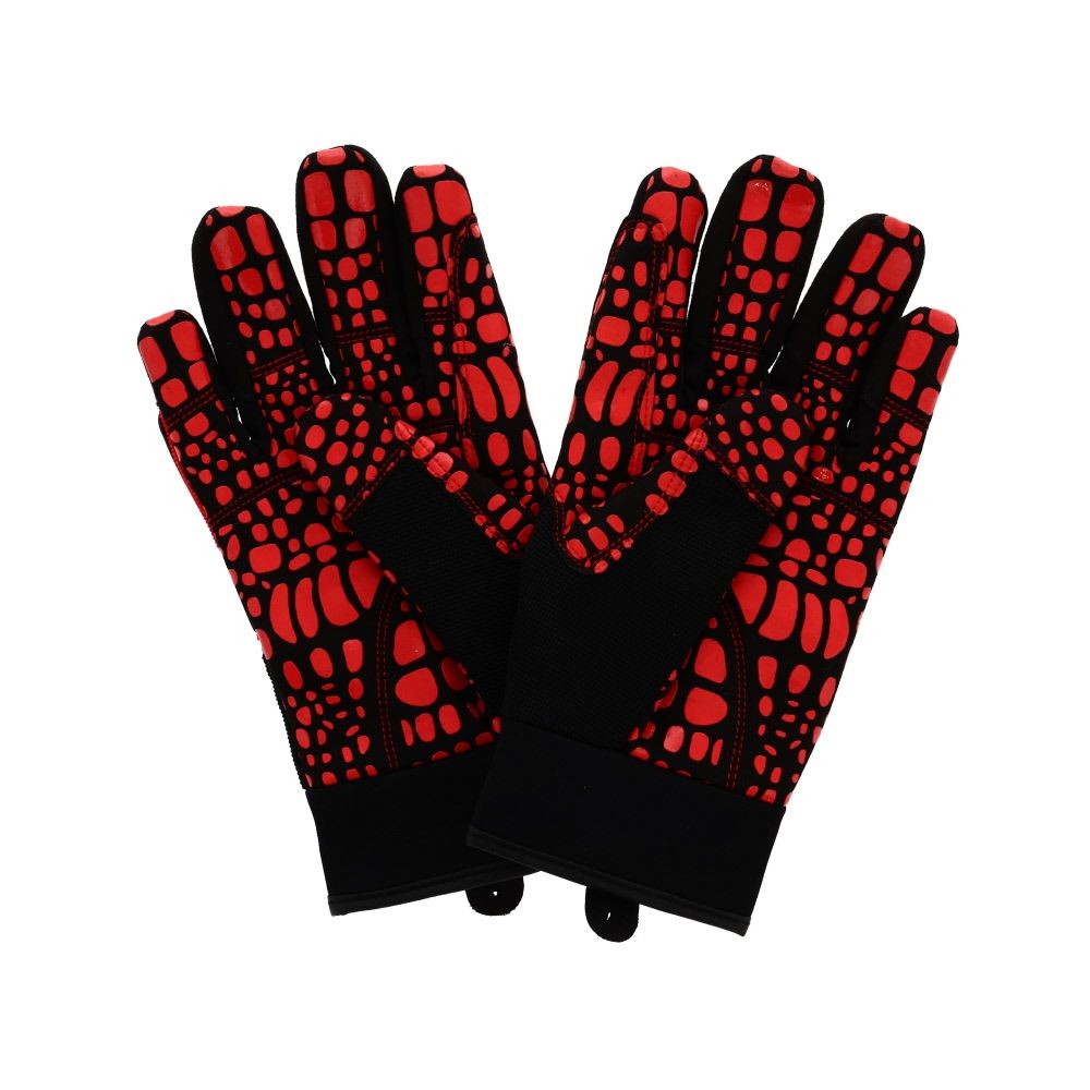 ワーキンググローブ　超すべり止め, レッド（M）, Mサイズ