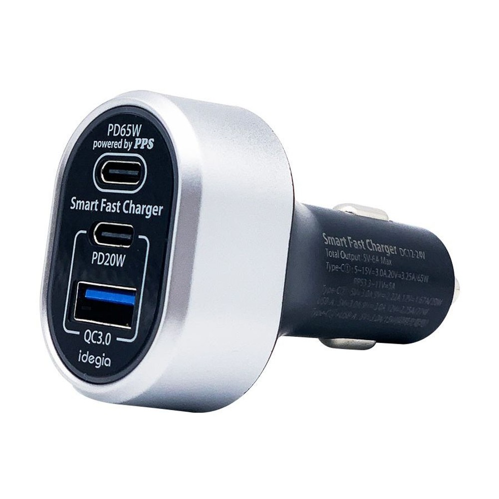 アークス スマートファーストチャージャー X-292 USB PD/QC対応 最大92W, ブラック, X-292