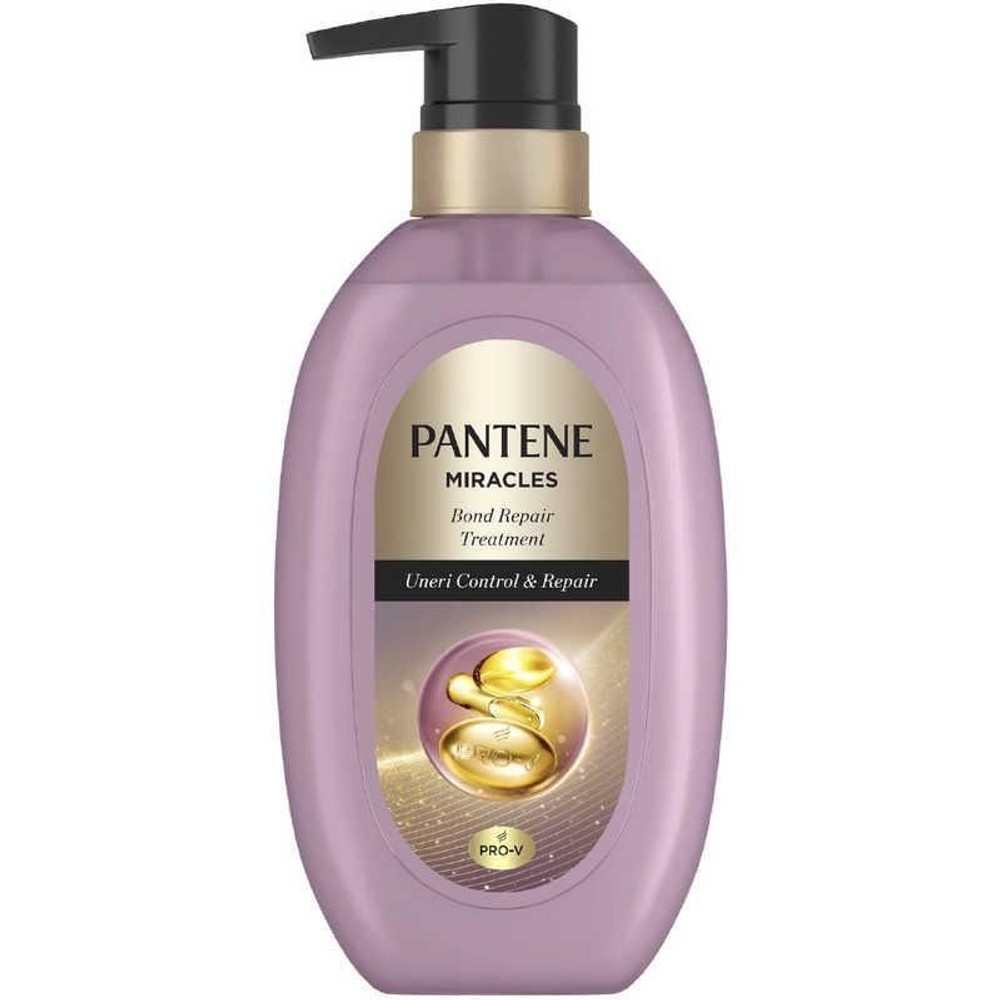 P&G パンテーンミラクルズ うねりコントロールトリートメント 本体 440g, うねりコントロール＆リペア, 440g