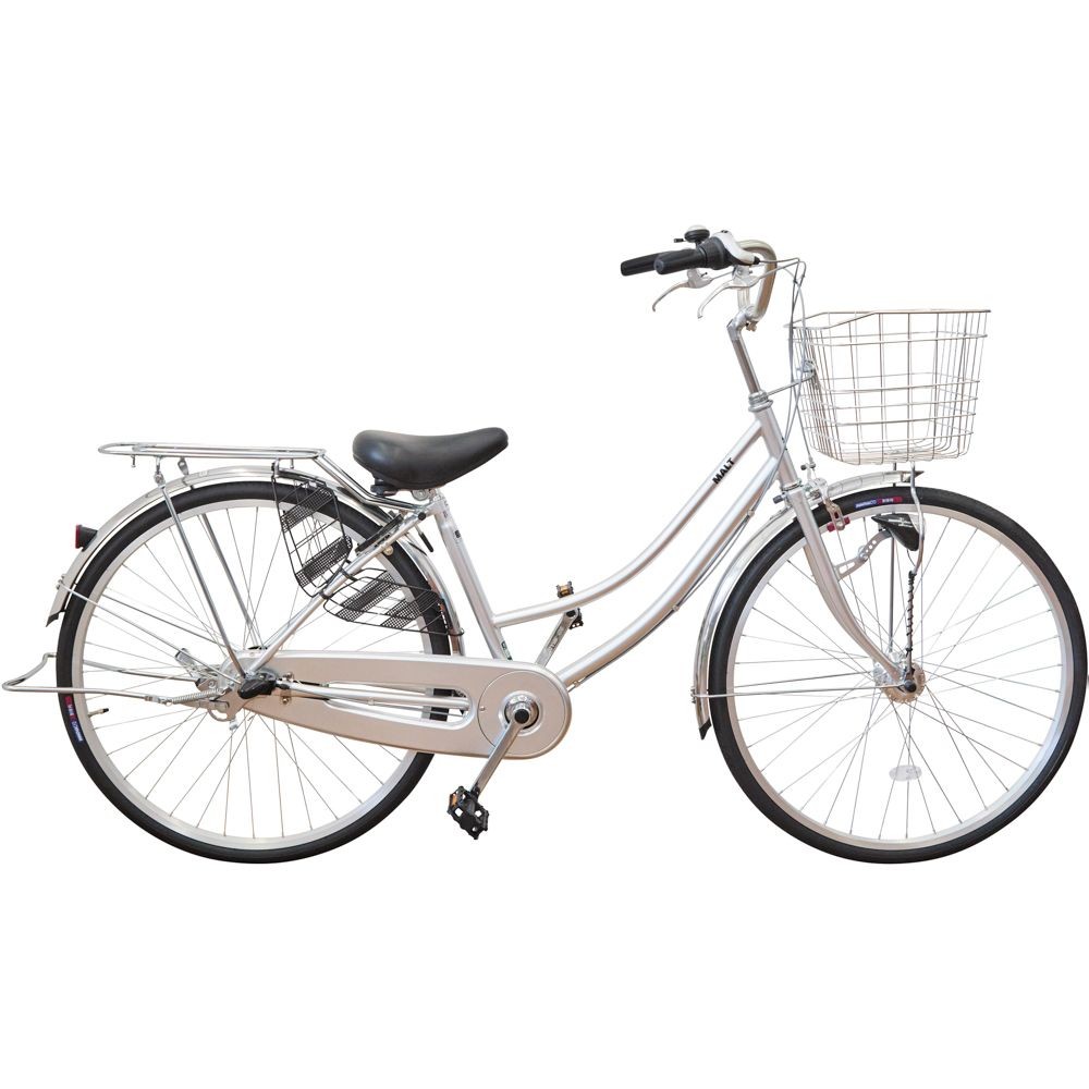 ２６インチ軽快車 内装3段変速　モルト, ブラック, 26インチ 内装3段