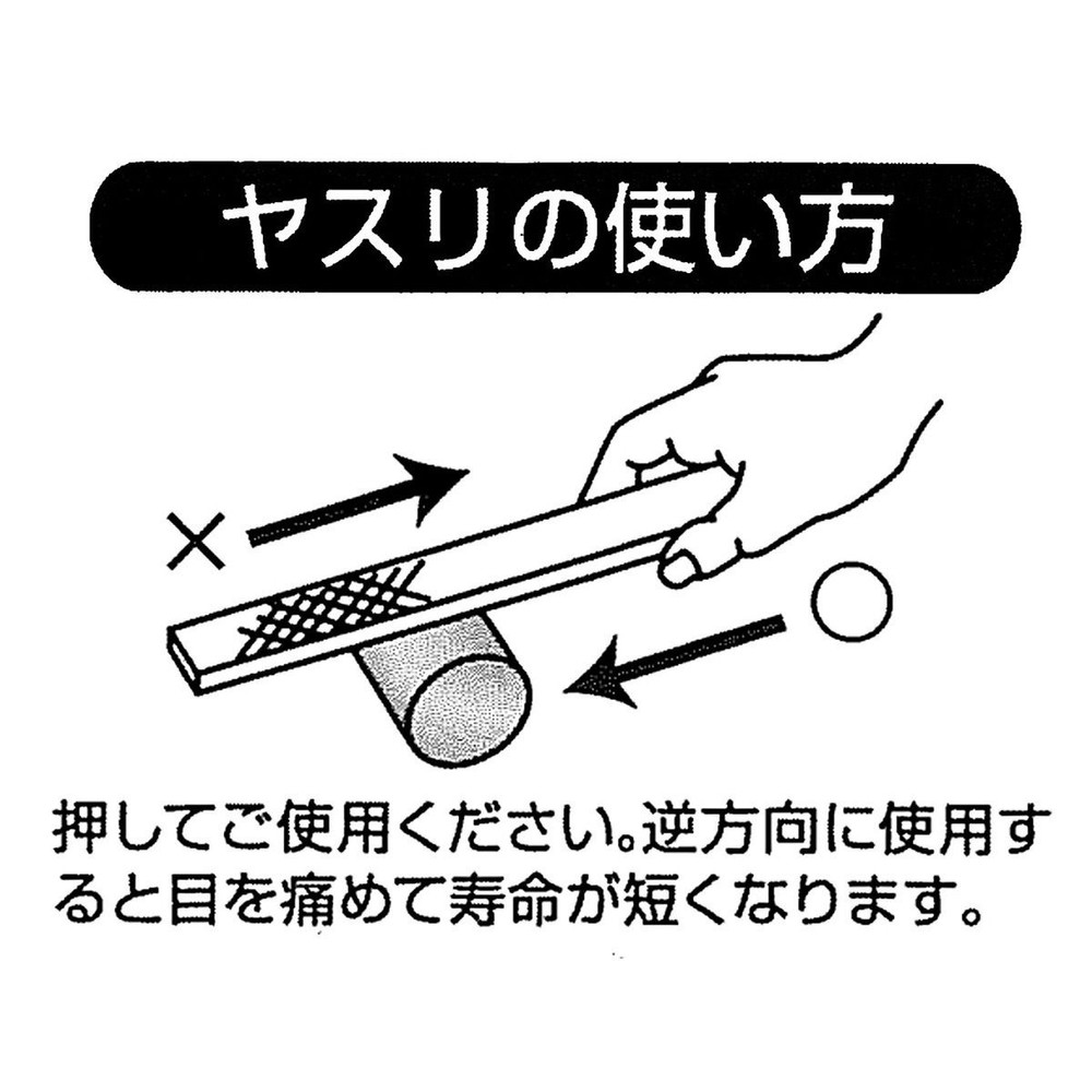 ウィザ WIZ&rsquo;A 細工ヤスリ10型185mm 丸中目, 10型, 185mm
