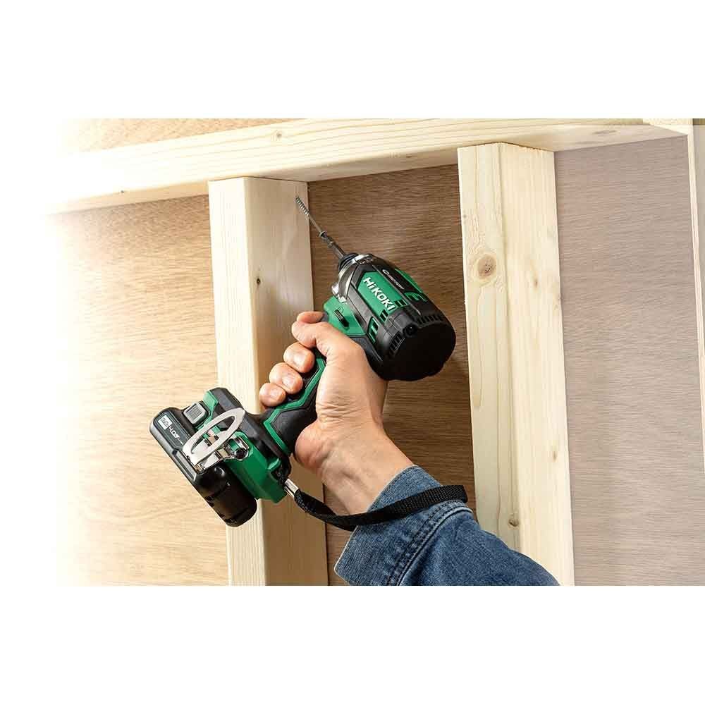 ハイコーキ　HiKOKI 10．8Ｖインパクトドライバ WH12DCA (2LS), アグレッシブグリーン, WH12DCA (2LS)