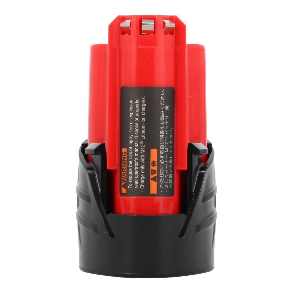 Milwaukee M12 3.0Ah バッテリー, 3.0Ah, 12V