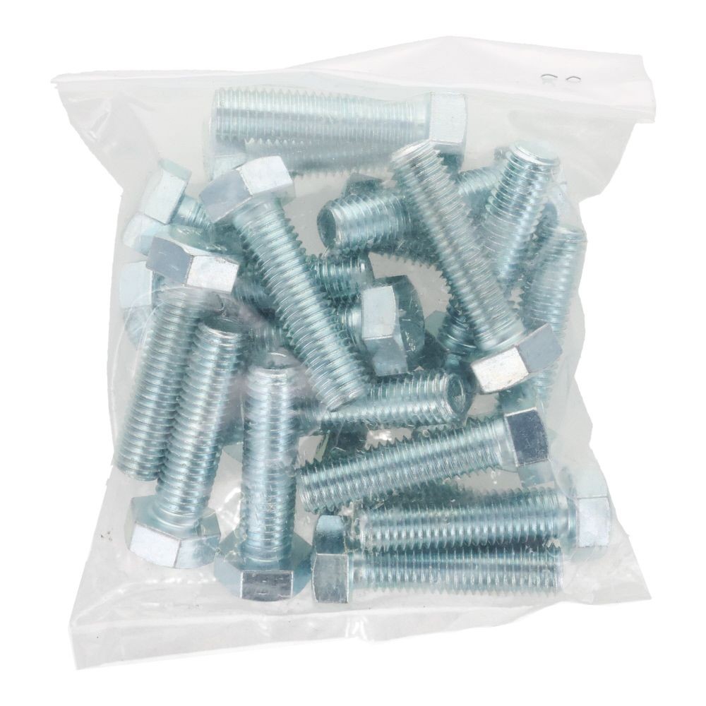 ユニクロ　六角ボルト　Ｍ１２&times;４５　２０入, ボルト, 20個入り