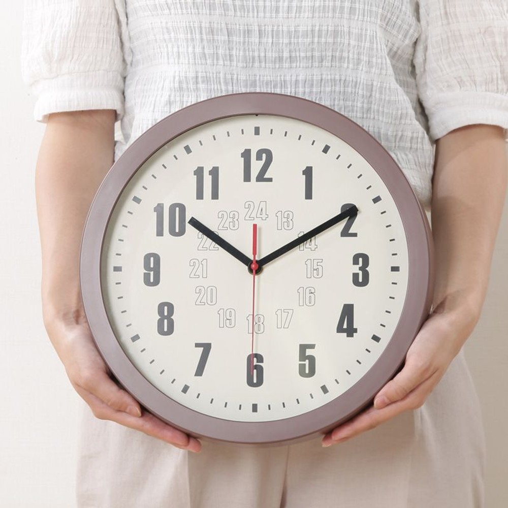 【廃盤】掛時計　カイラ　30cm, オリーブ, 30cm