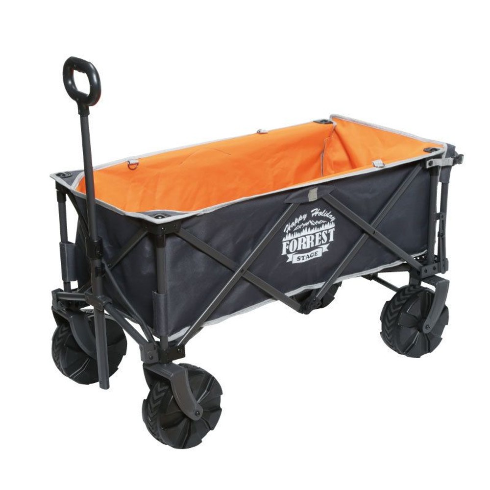 ワイドホイールレジャーワゴン　ＧＹ, グレー・オレンジ, LVTRー21727GY