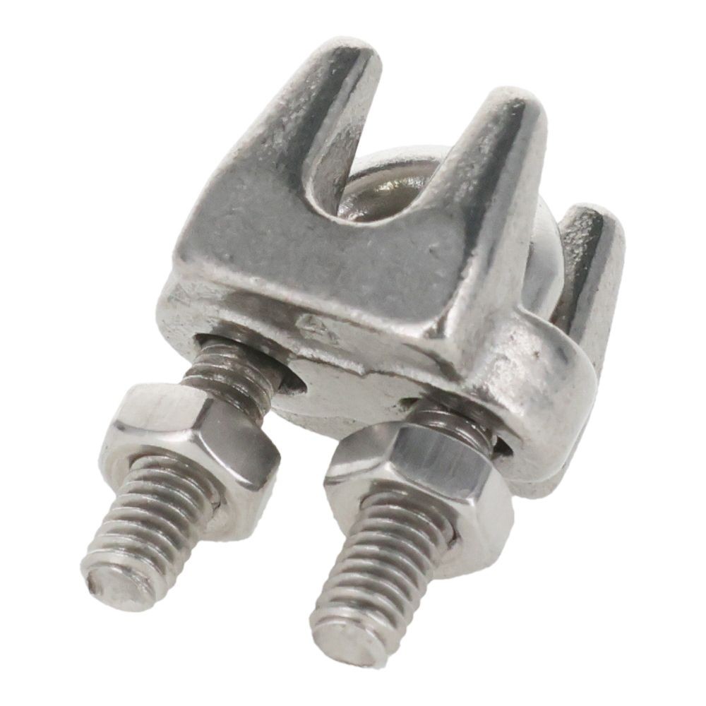 ステンレスワイヤークリップ　４ｍｍ, ワイヤークリップ, 4mm