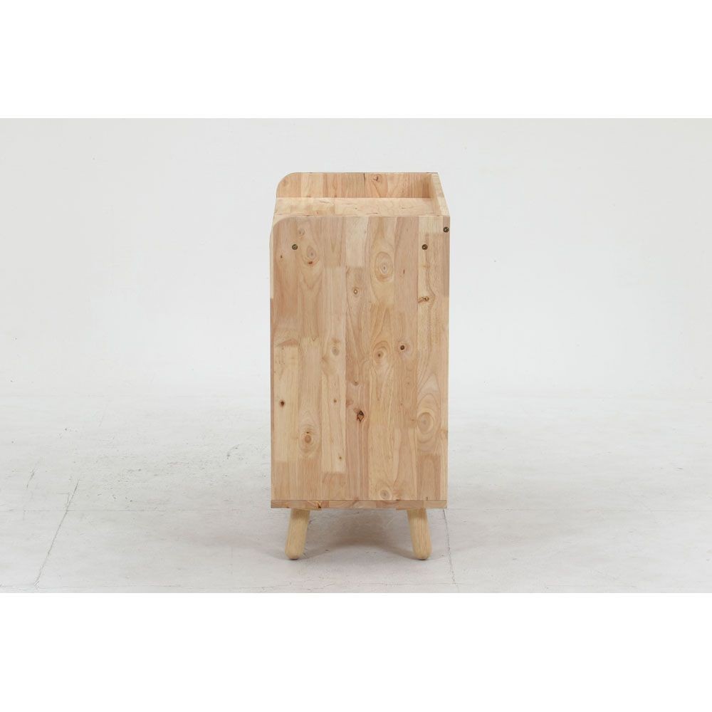 不二貿易 ＮＳ　壁面収納ユニット　ボトムラック【メーカー直送・代引不可】, ナチュラル, 幅700mm&times;奥行400mm&times;高さ800mm