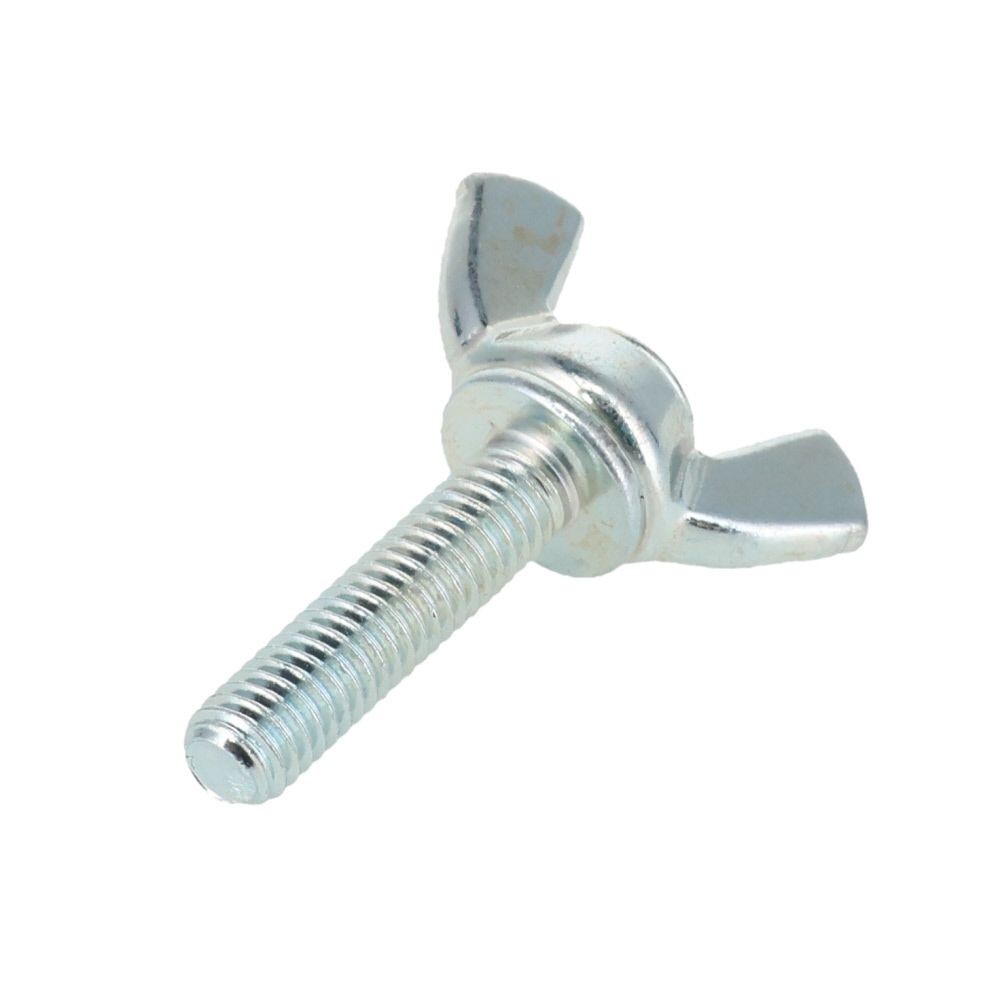 ＯＨＳＡＴＯ　ユニクロ　蝶ボルト　Ｍ６&times;２５, シルバー, M6&times;25mm