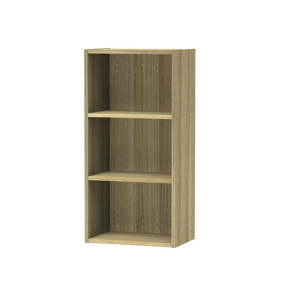 自由に棚の高さが変えられるボックス ホワイト, ホワイト, 3段