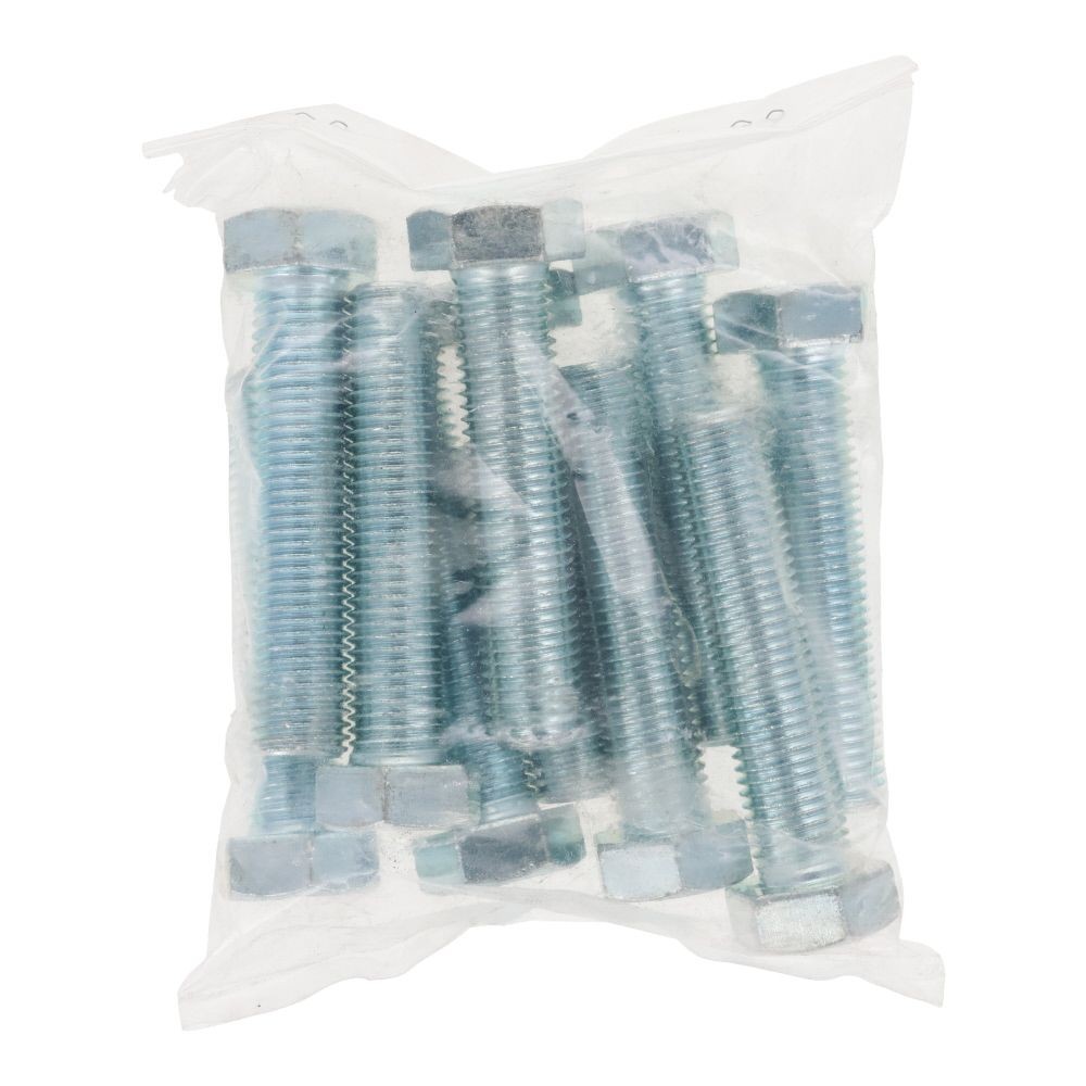 ユニクロ　六角ボルト　Ｍ１６&times;７５　１０入, ボルト, 10個入り