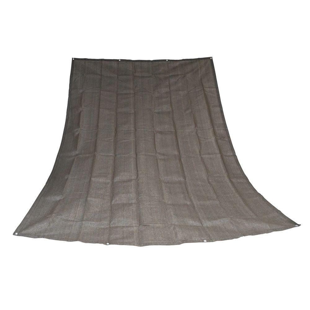 日よけオーニング  ナチュラルブラウン, ナチュラルブラウン（100&times;200）, 100&times;200cm