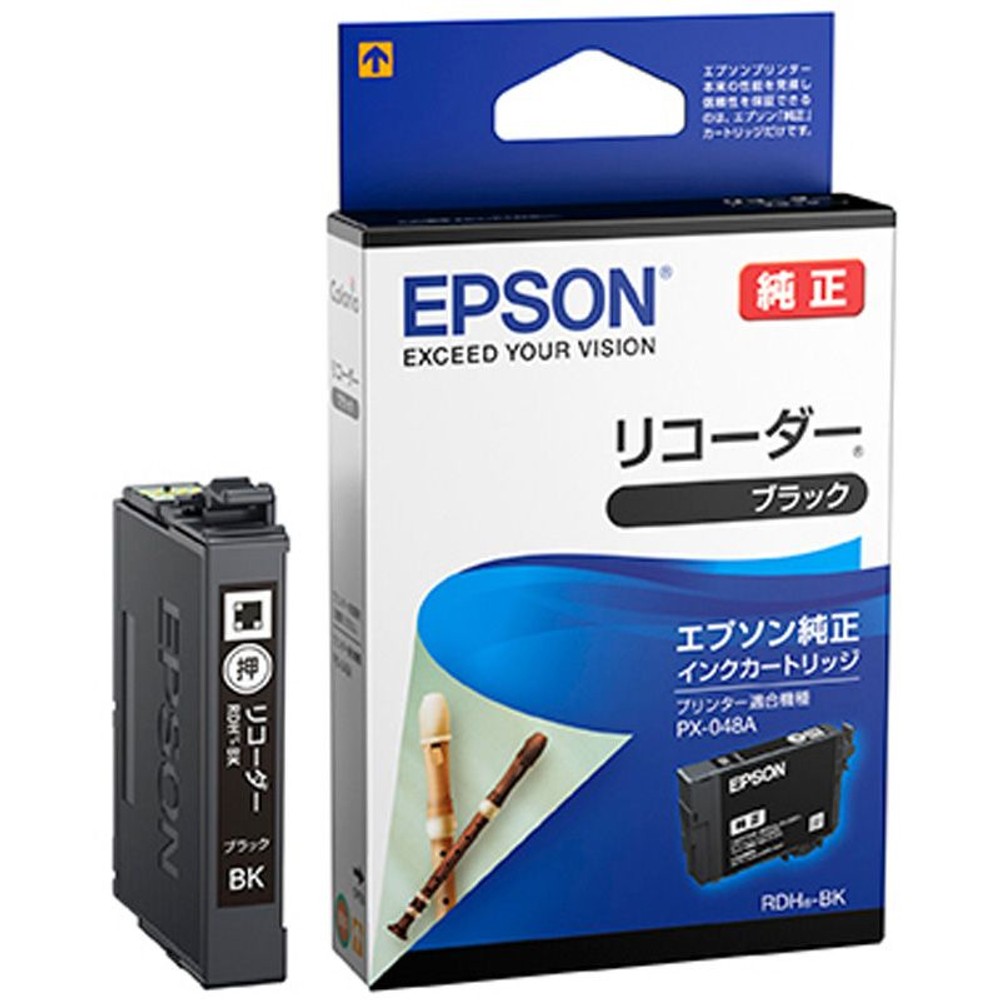 エプソン　リコーダー　ＲＤＨーＢＫ　ブラック　純正, その他カラー１, その他サイズ１