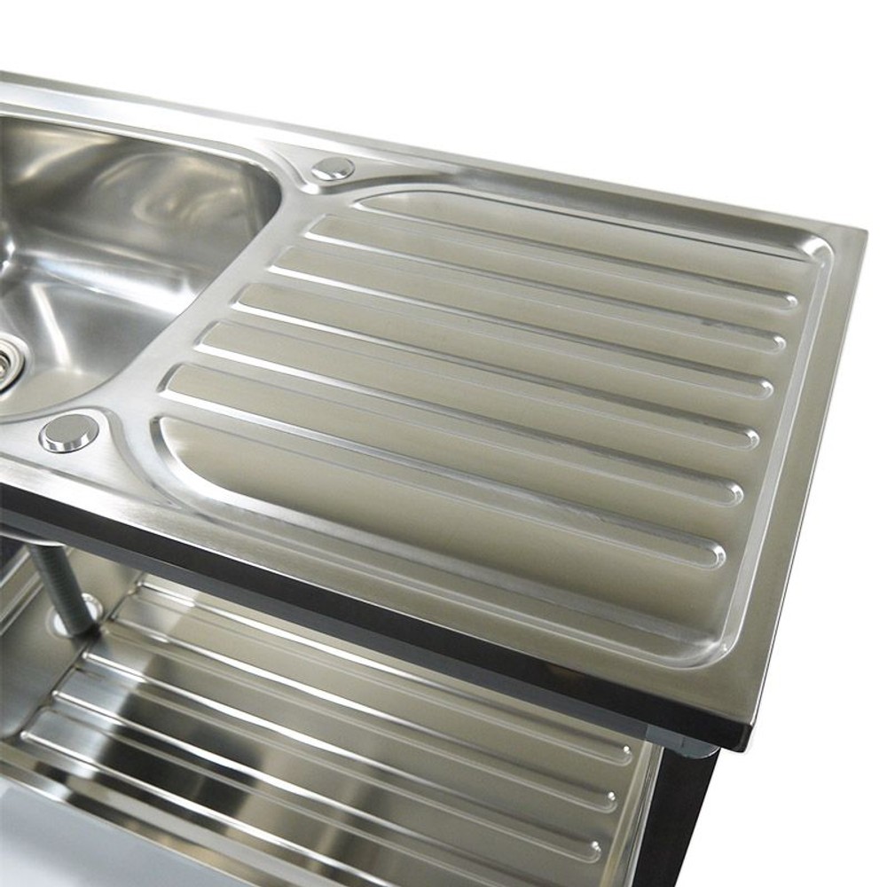 ステンレス流し台, シルバー, 100cm