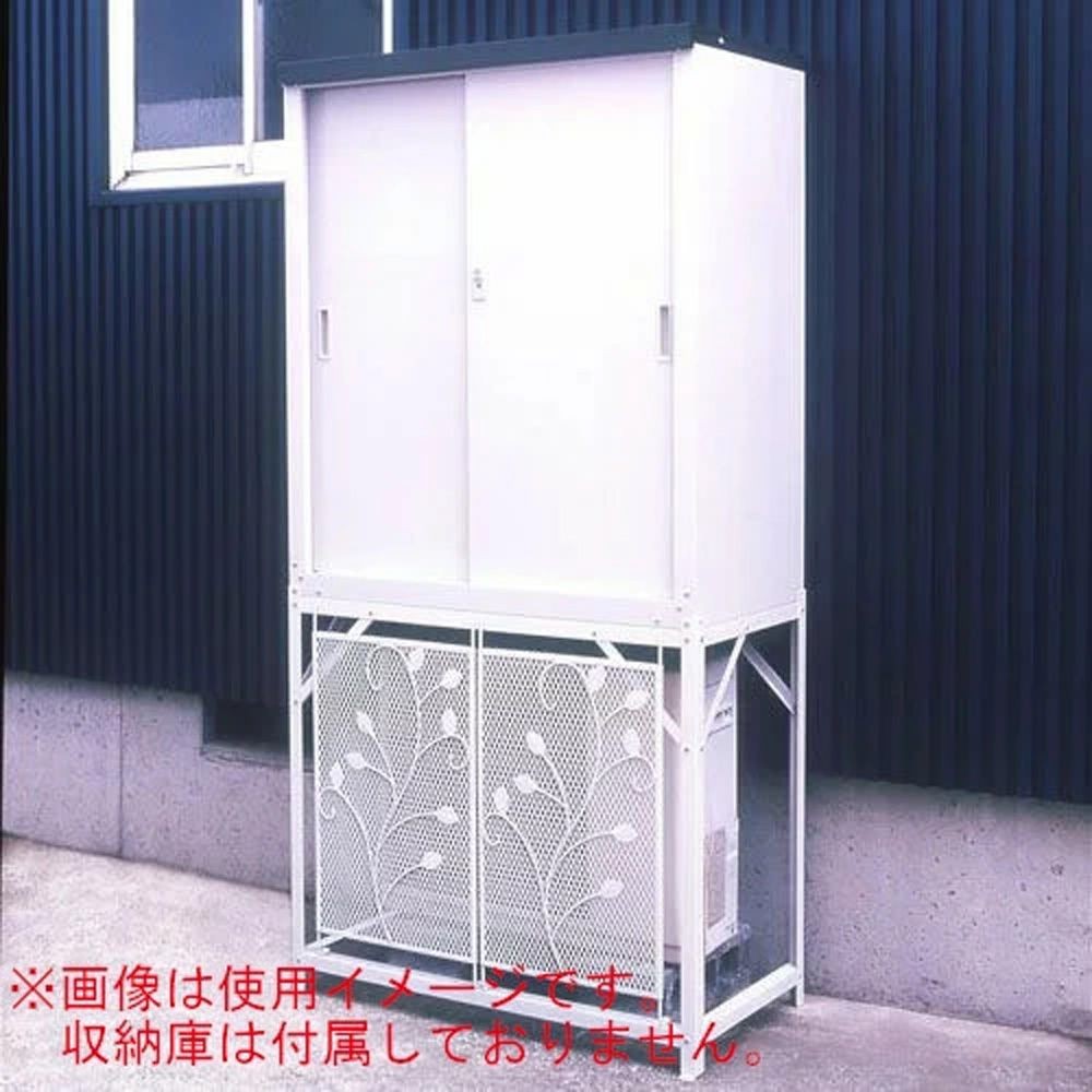 グリーンライフ エアコン室外機カバー AC-78MM, ホワイト, 幅900mm&times;奥行470mm&times;高さ800mm