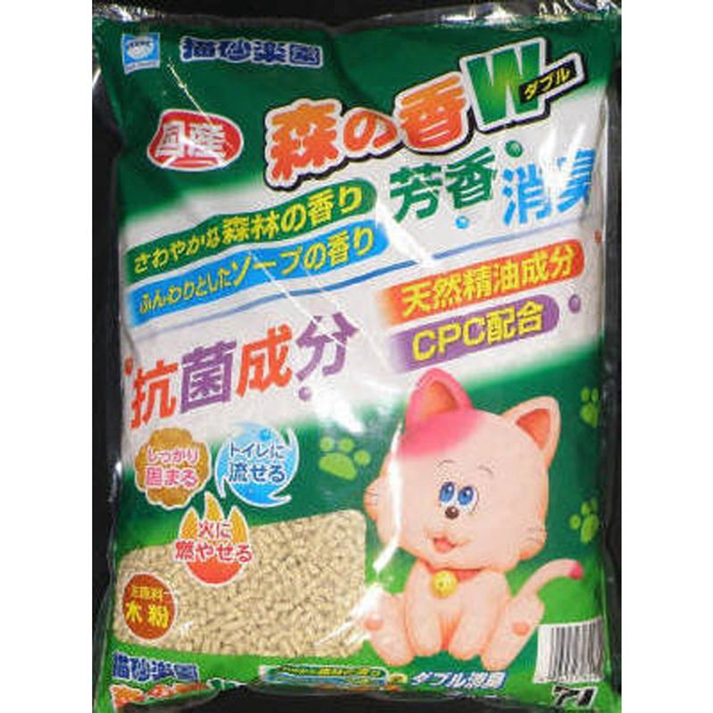 猫砂楽園　森の香Ｗ　7Ｌ, その他カラー１, その他サイズ１